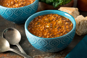 vegetarian lentil soup recipe