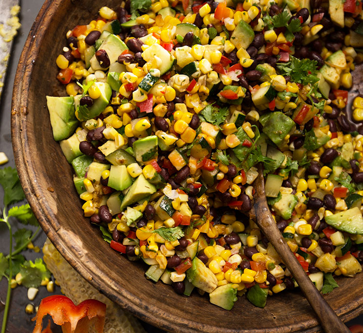 Corn Relish and Red Pepper Salad - Valley Table