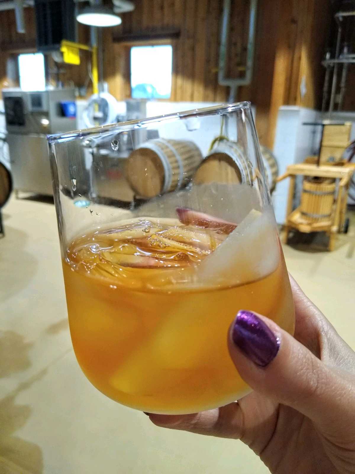 Cider cocktail