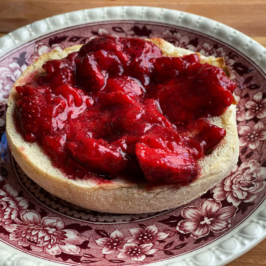 Birdie's Batch strawberry jam