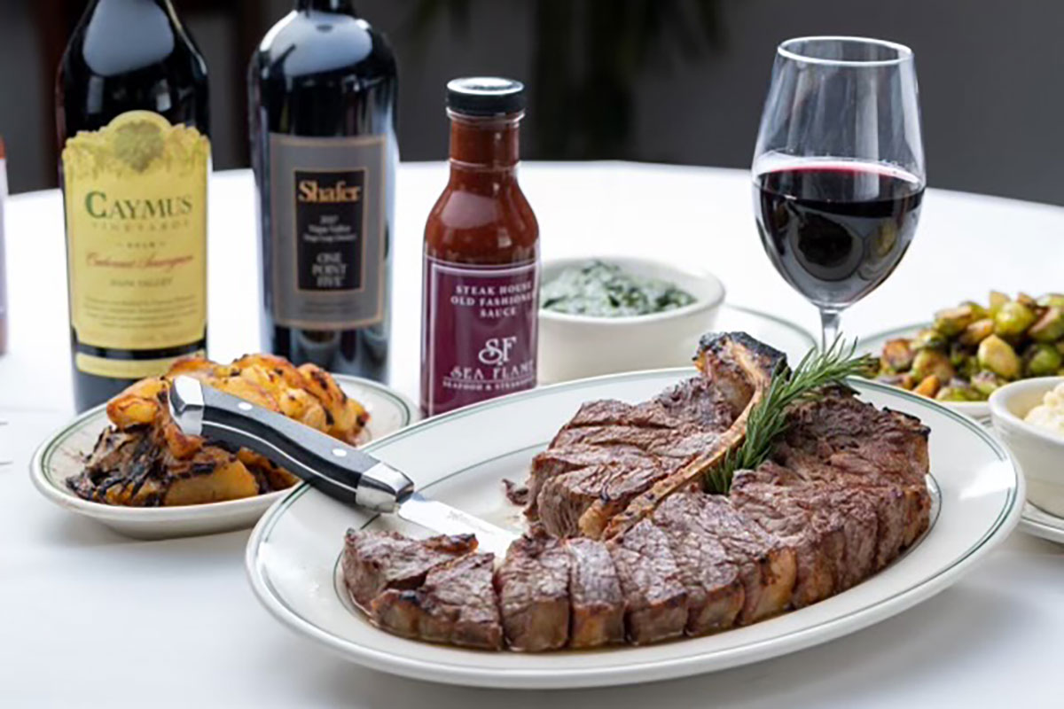 Great gatherings begin with fresh seafood and dry aged steaks: Sea Flame Seafood & Steakhouse