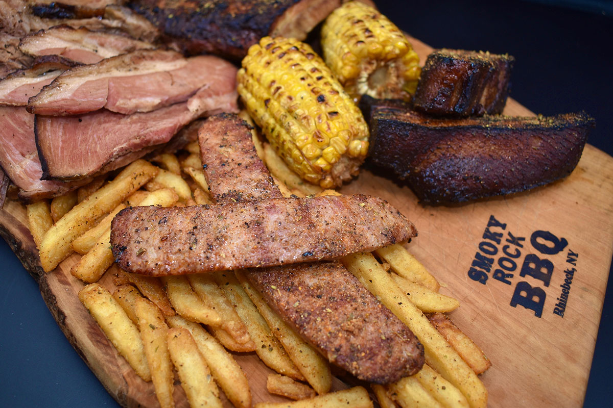 Treat your guests to the Original NY-Style BBQ: Smoky Rock BBQ