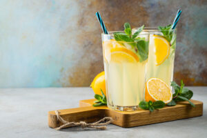 Lemonade mint punch