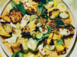 Marinated Zucch & mozarella