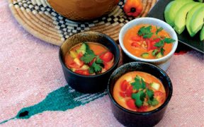 Mexican gazpacho soup