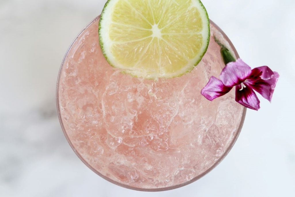 floral cocktails