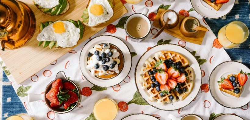 Waterfront brunch in the Hudson Valley